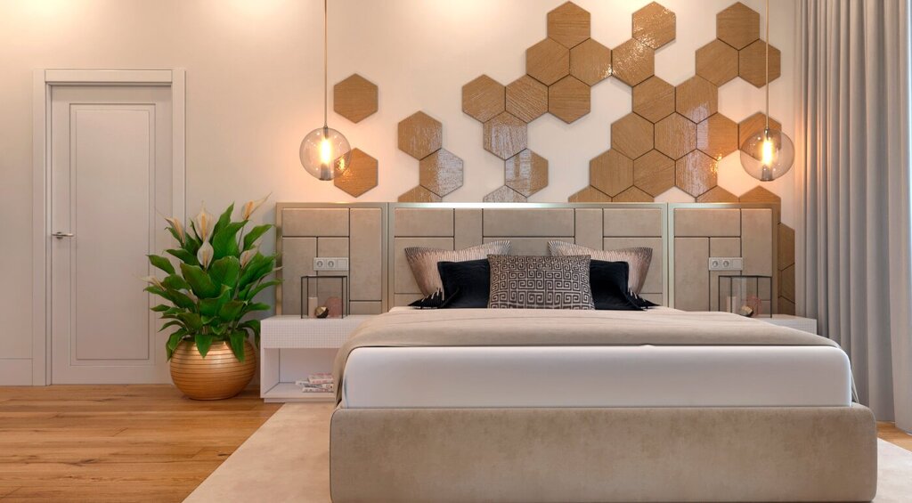 Wooden honeycomb panels