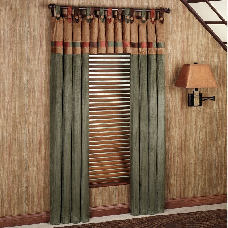 Wooden door blinds