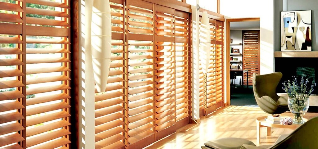 Wooden blinds for plastic windows 31 фото