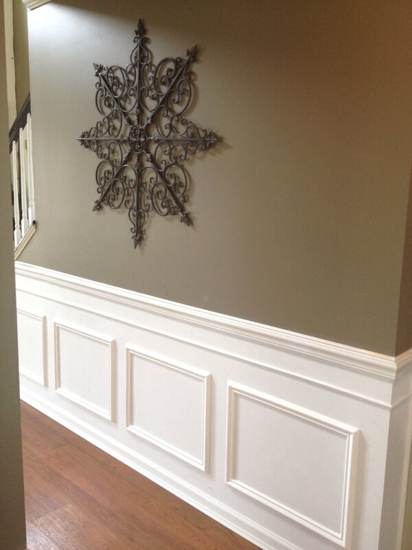 Wooden wall trim