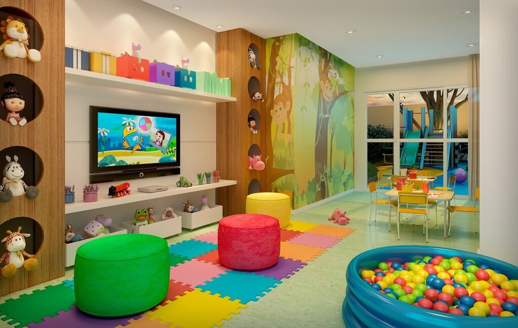 Children's playroom for the youngest