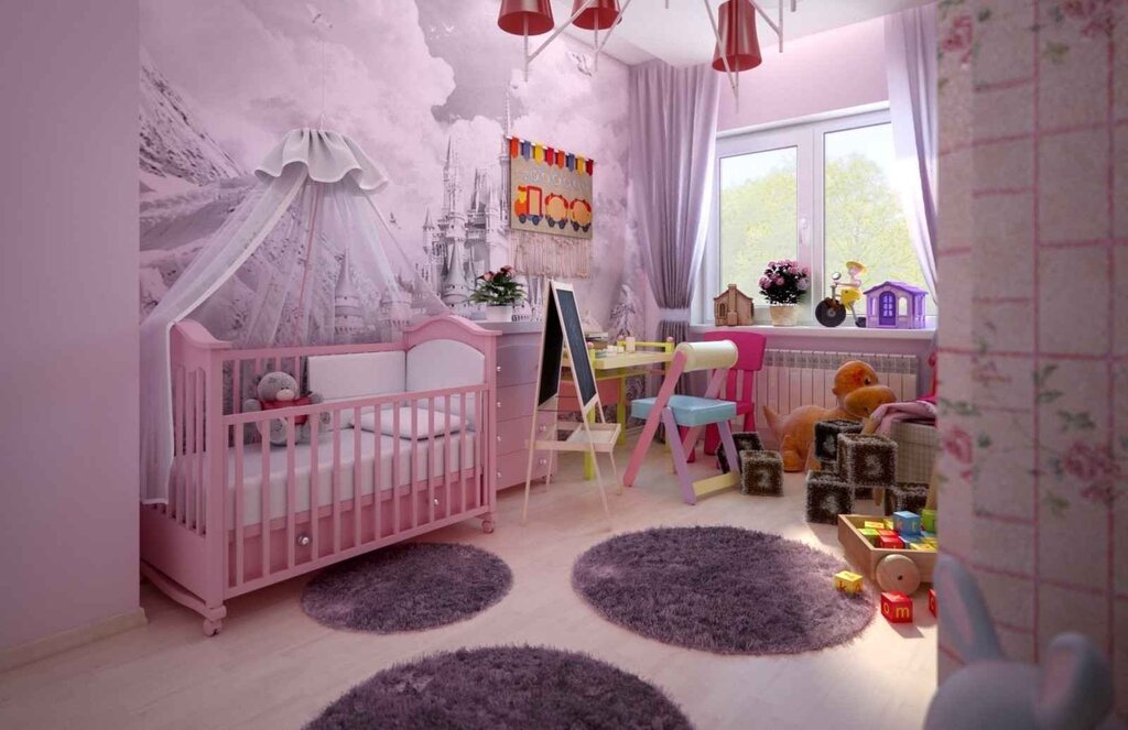 A nursery for a one-year-old child