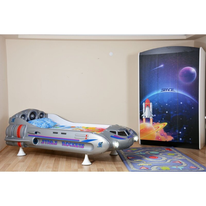 Children's bed rocket