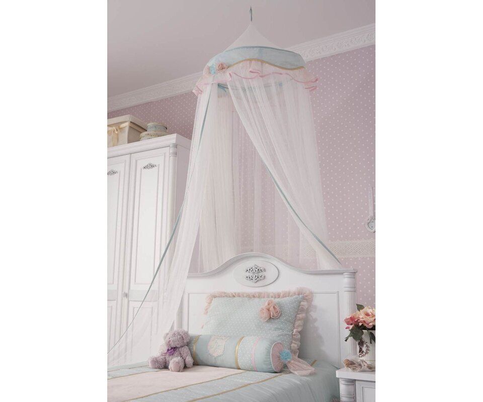 Children's bed with a canopy