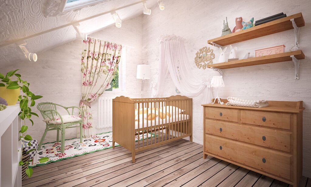 Children's furniture in Provence style 28 фото