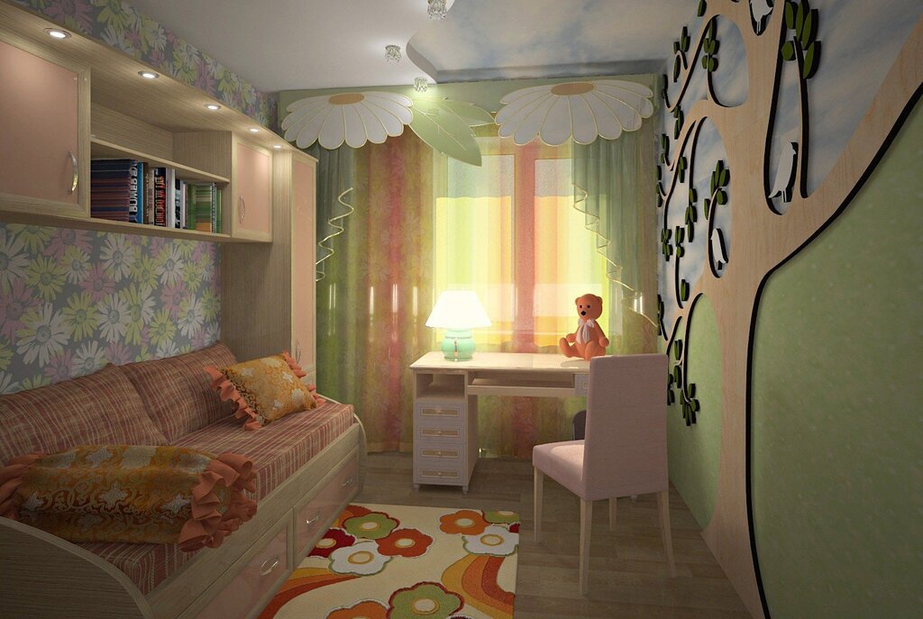 Children's room in a Khrushchyovka