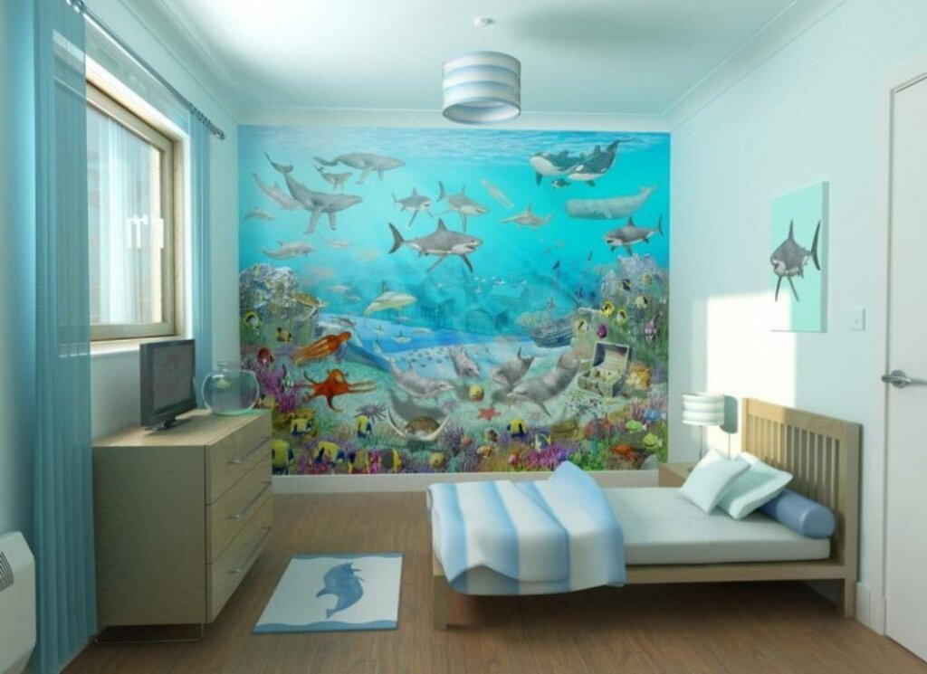 Children's wall murals