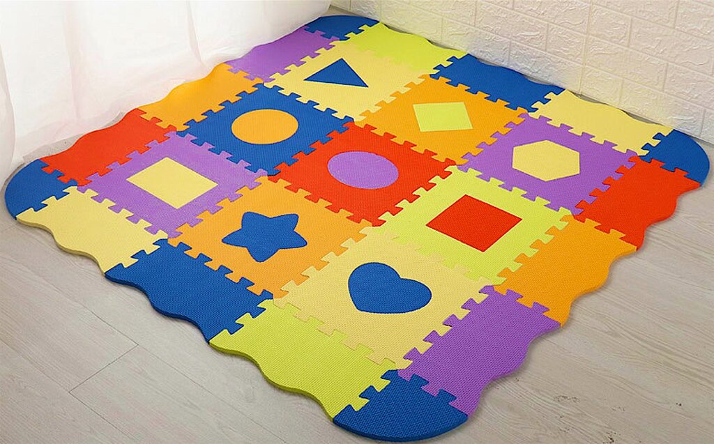 Children's puzzle mat