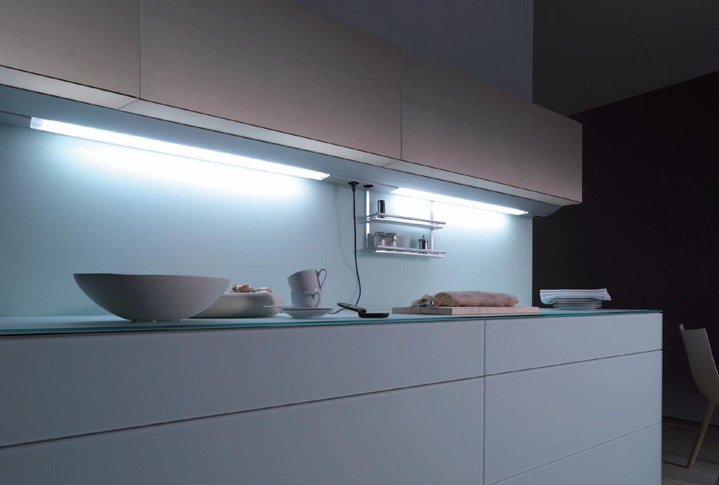 LED lighting in the kitchen