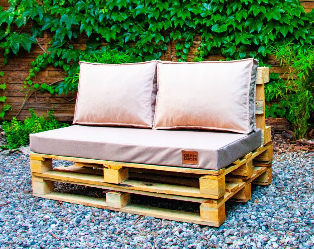 Sofa made of pallets