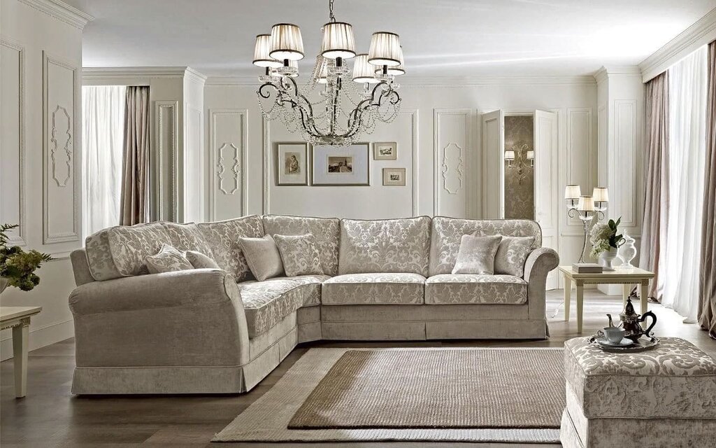 Neoclassical Sofa for the Living Room