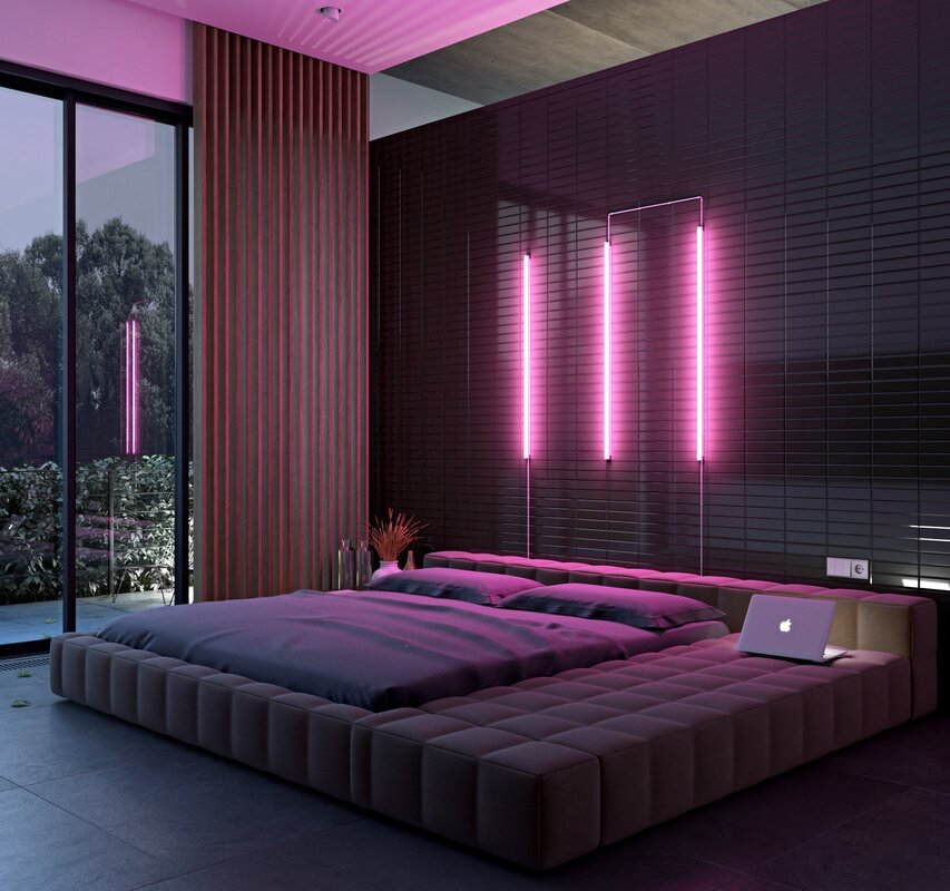 Sofa with lighting