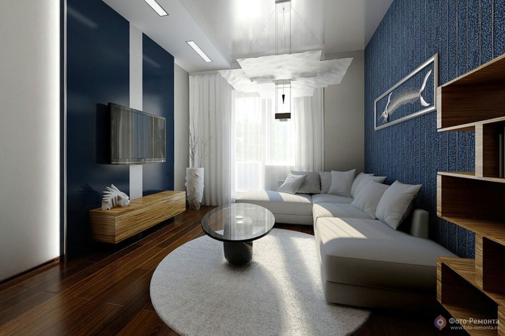 Interior design of a two-room apartment