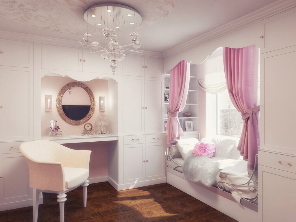 Room design for a woman