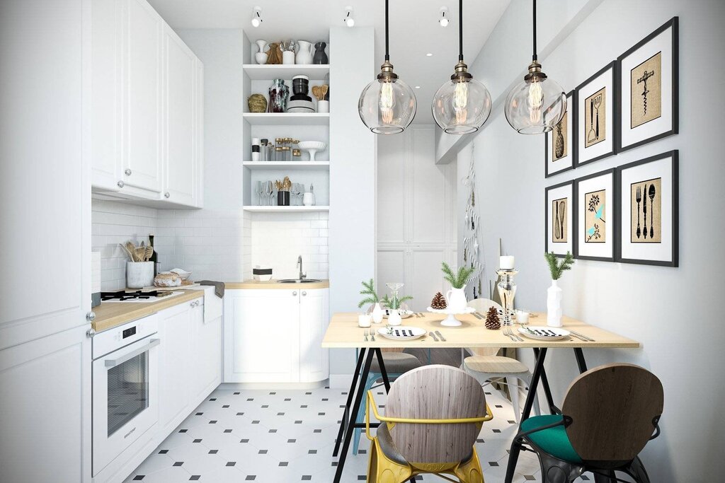 Scandinavian-style kitchen design