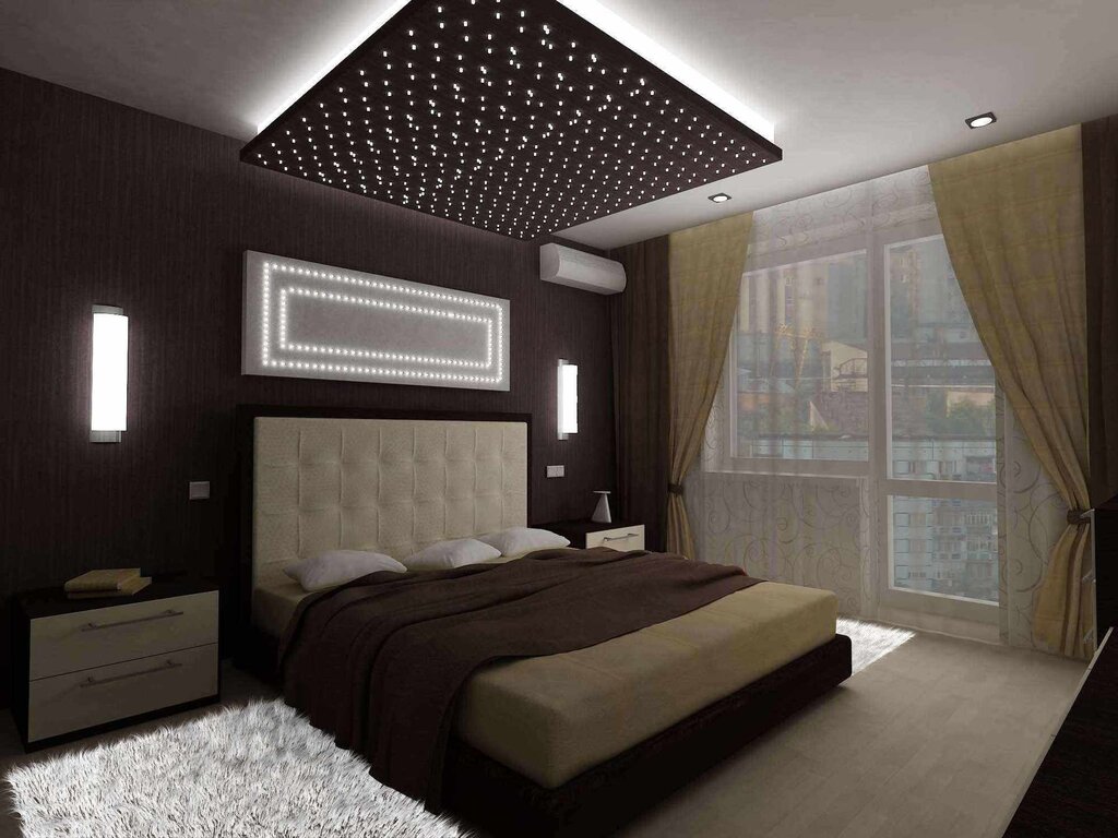 Design of a square bedroom