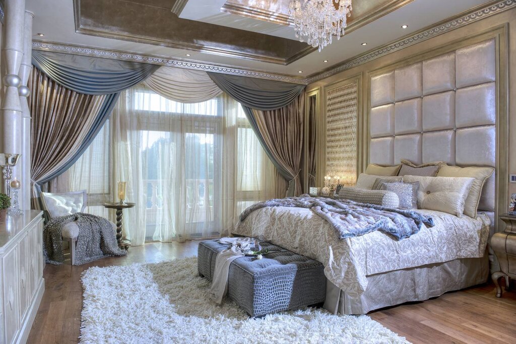 Curtain design for the bedroom