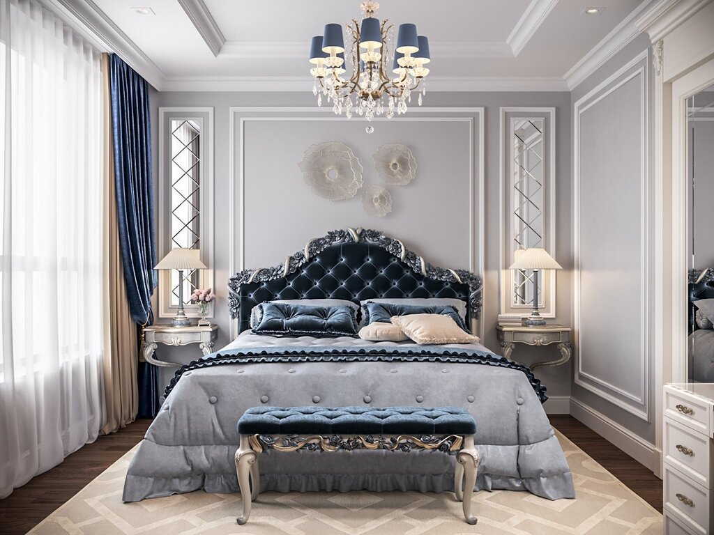 Classic style bedroom design