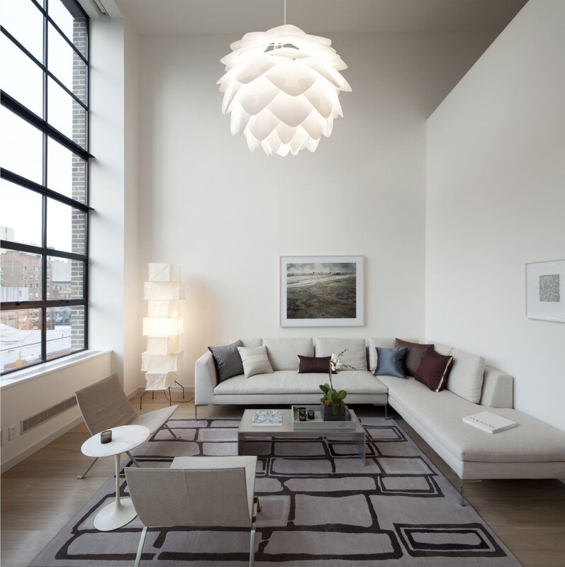 Designer chandelier for the living room