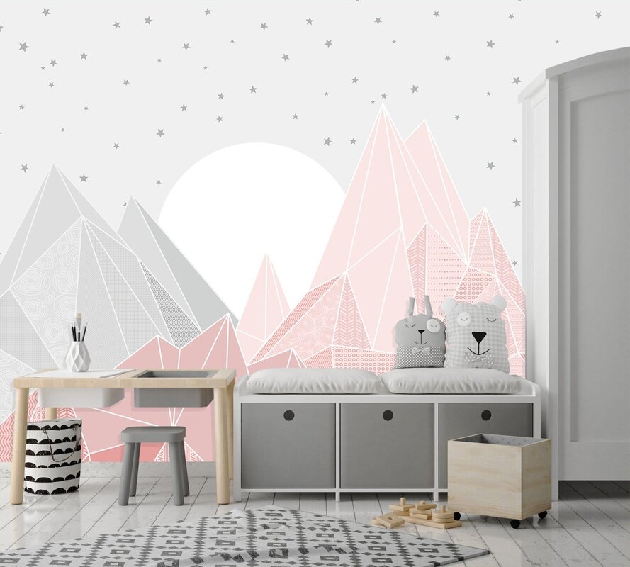 Designer wallpaper for children's room