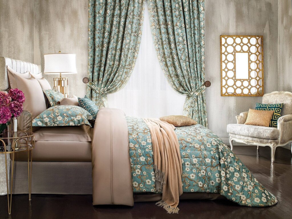 Designer fabrics for curtains