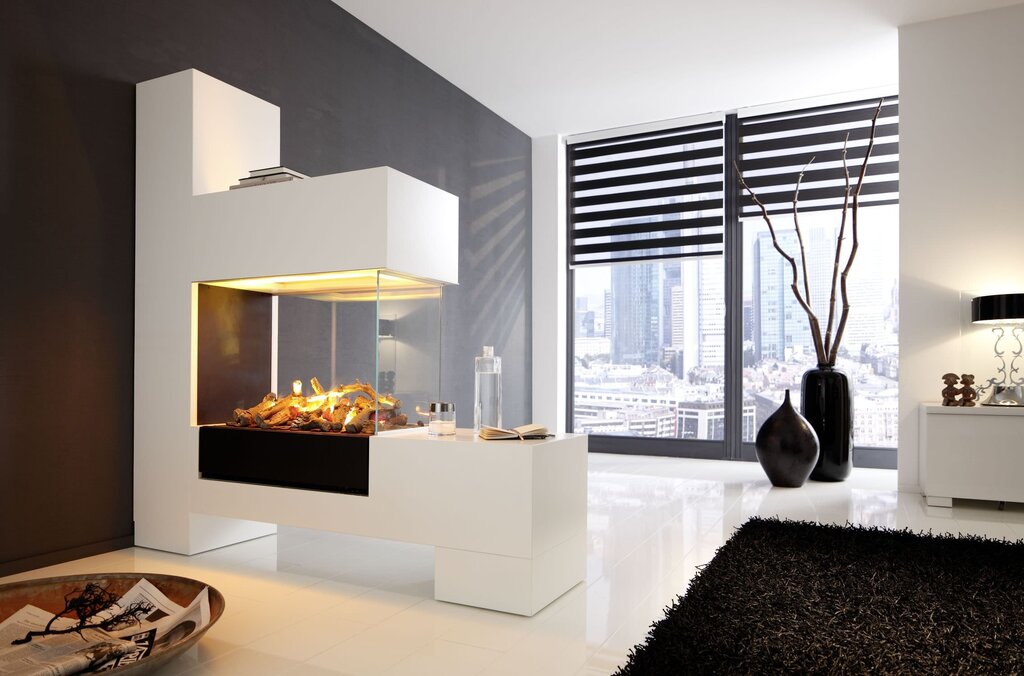 Designer fireplace