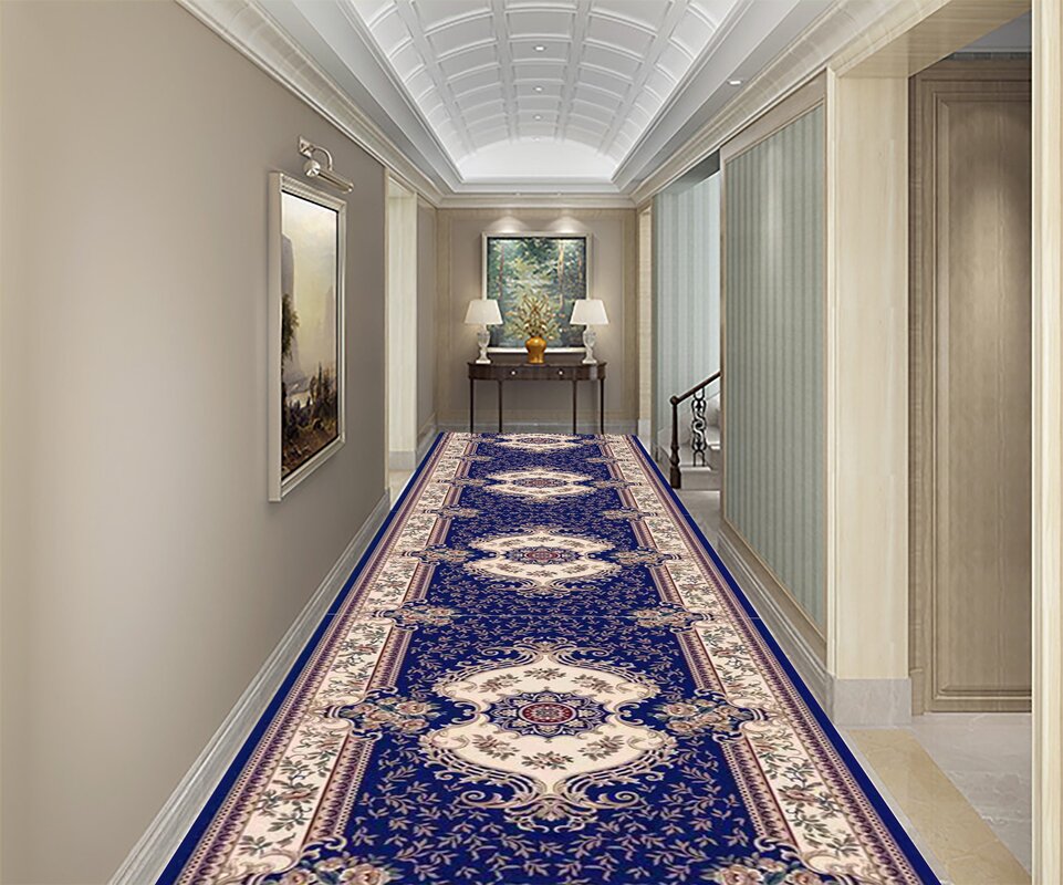 A long carpet runner for the corridor