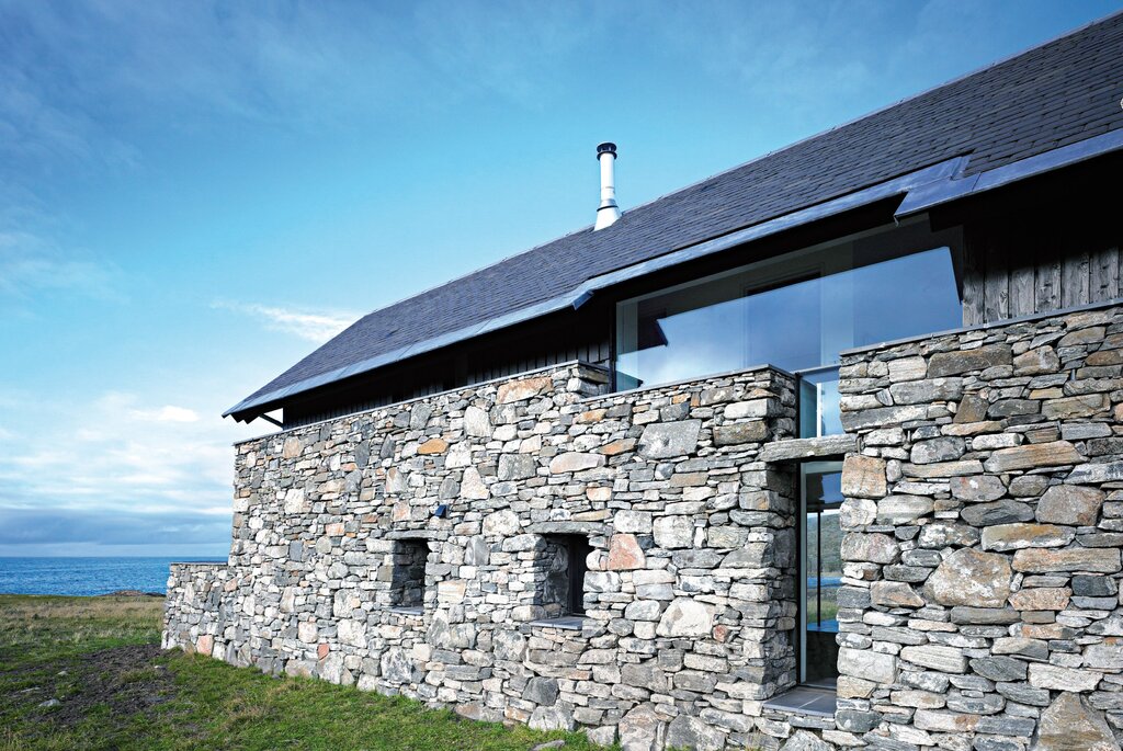 A house made of rubble stone