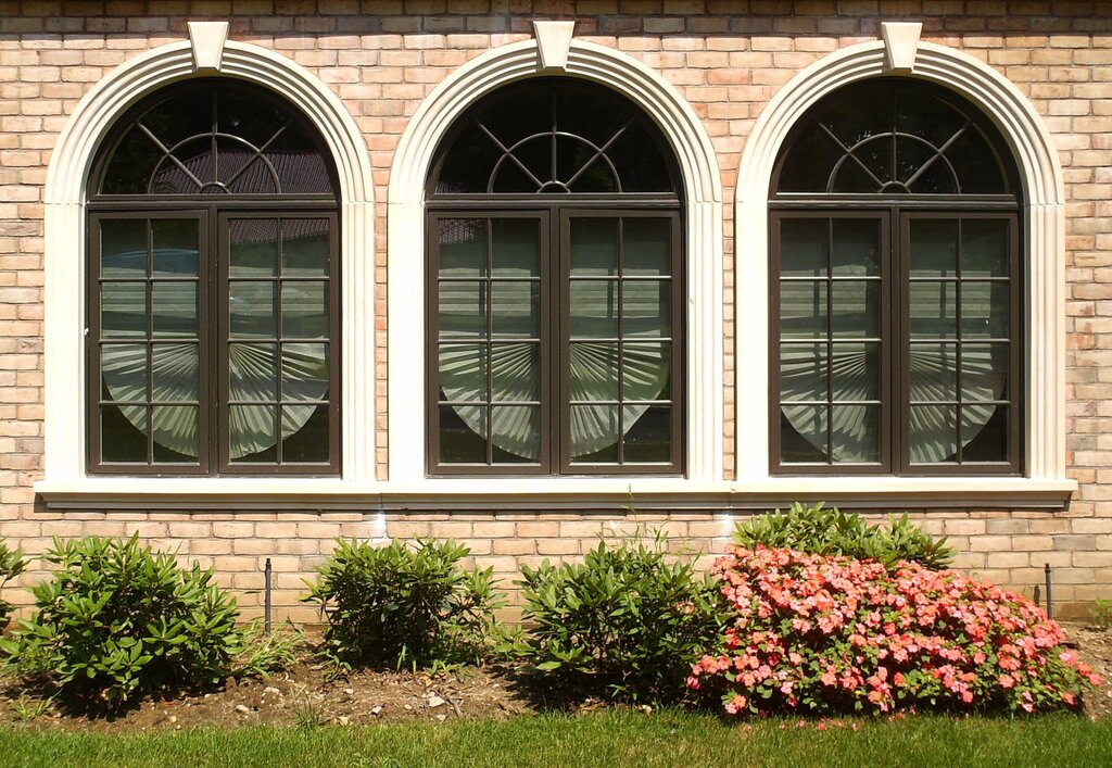 House with arched windows