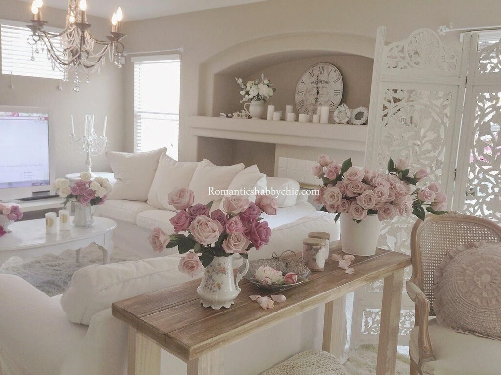 A house in shabby chic style