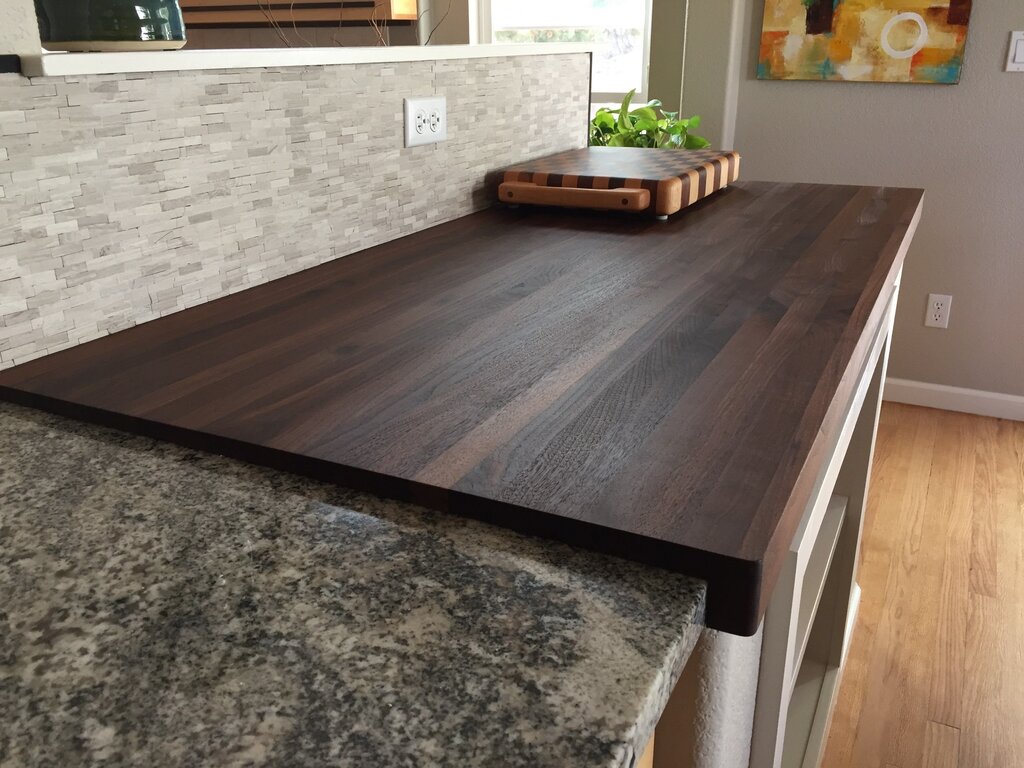 Carpenter oak countertop