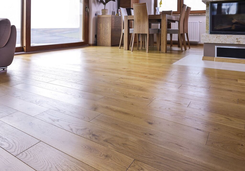 Oak floorboard