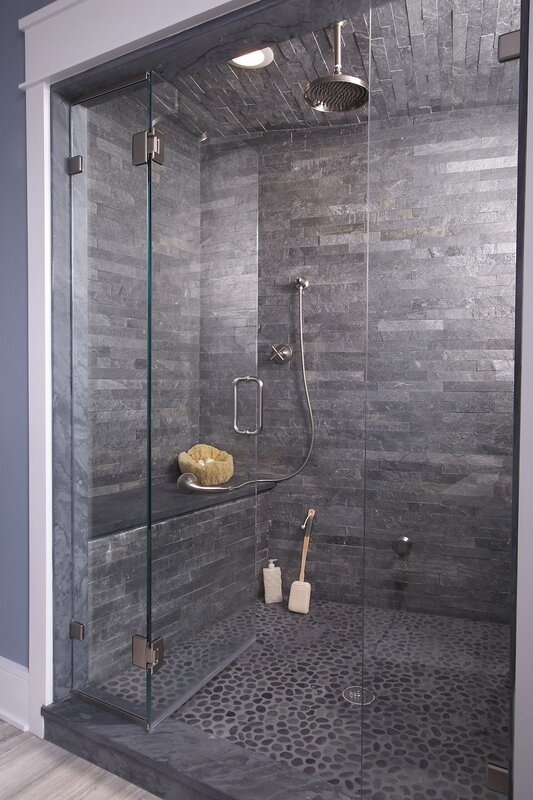 Stone shower