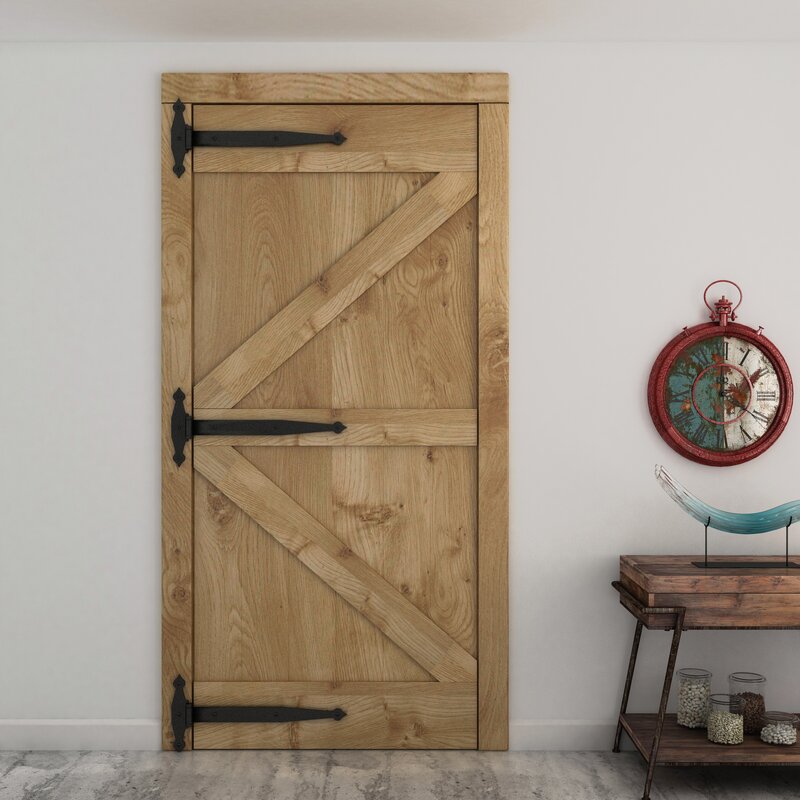 Wooden doors for the barn