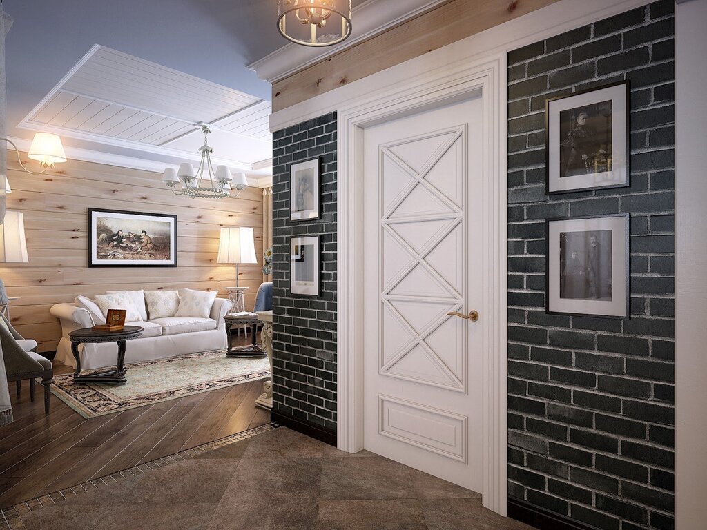 Doors in a loft interior