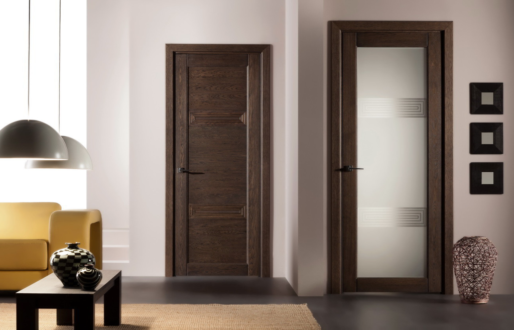 Wenge doors in the interior 41 фото