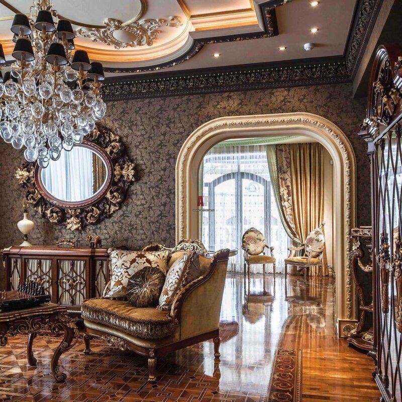 Palatial style in interior design