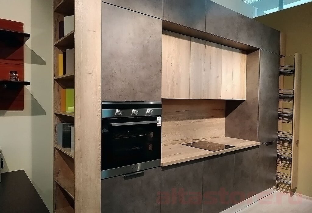 Two-level cabinets in the kitchen