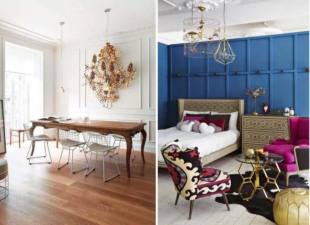 Eclecticism in interior design