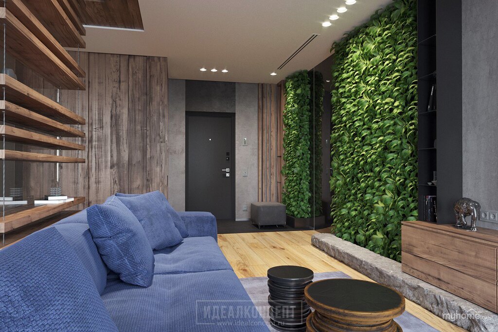 Eco-style in the apartment