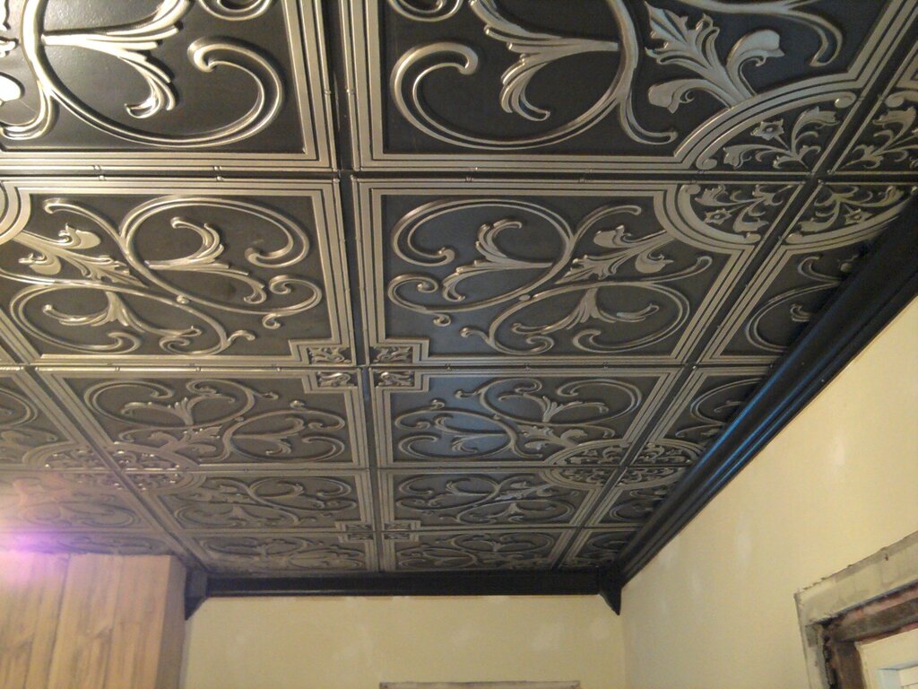 Extruded ceiling tile