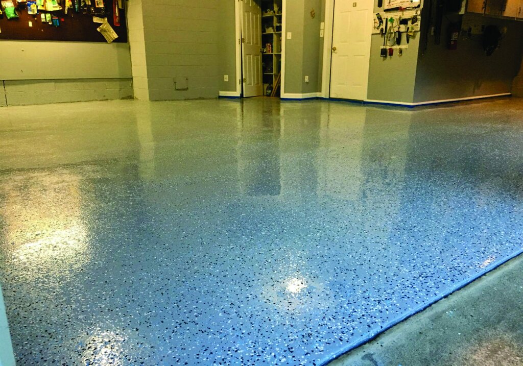 Epoxy polymer floors