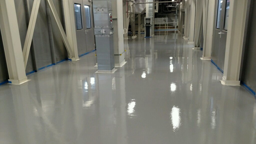 Epoxy self-leveling floor