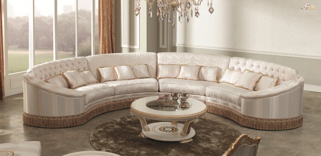 Bay window sofas for the living room