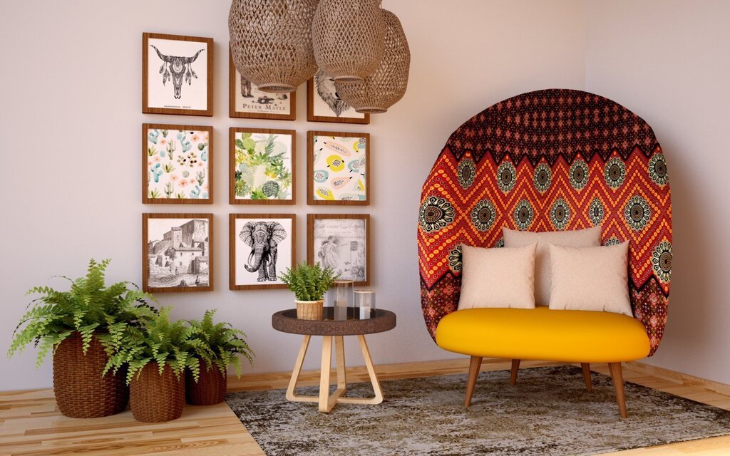 Ethnic interior