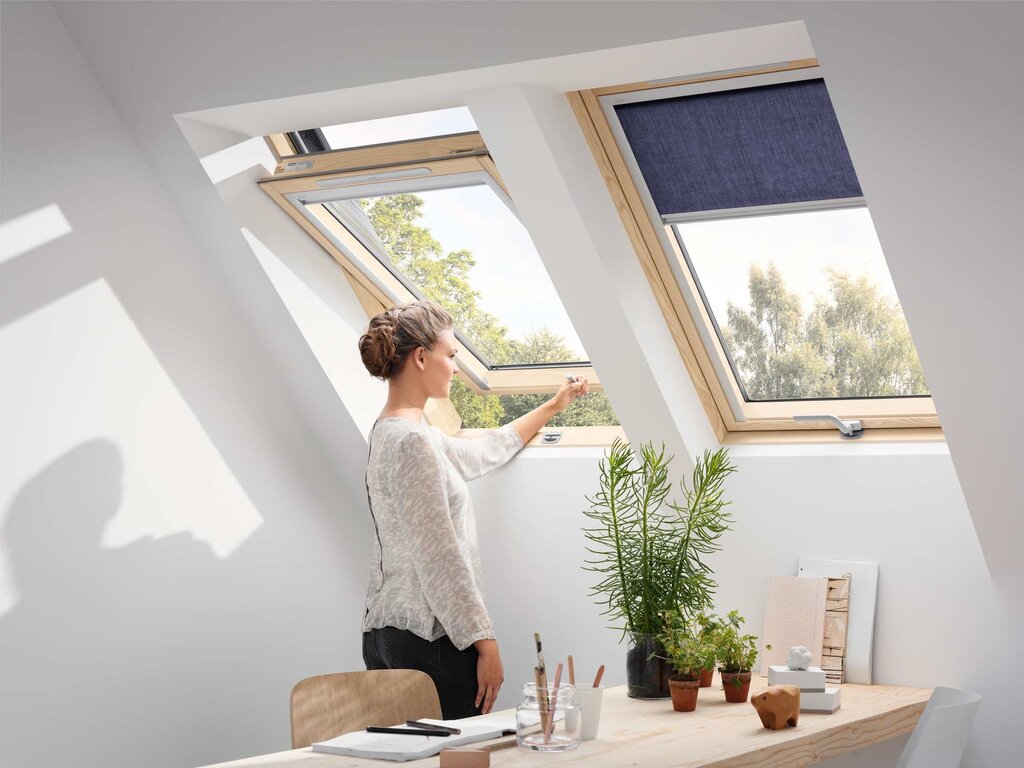 Fakro blinds for skylights