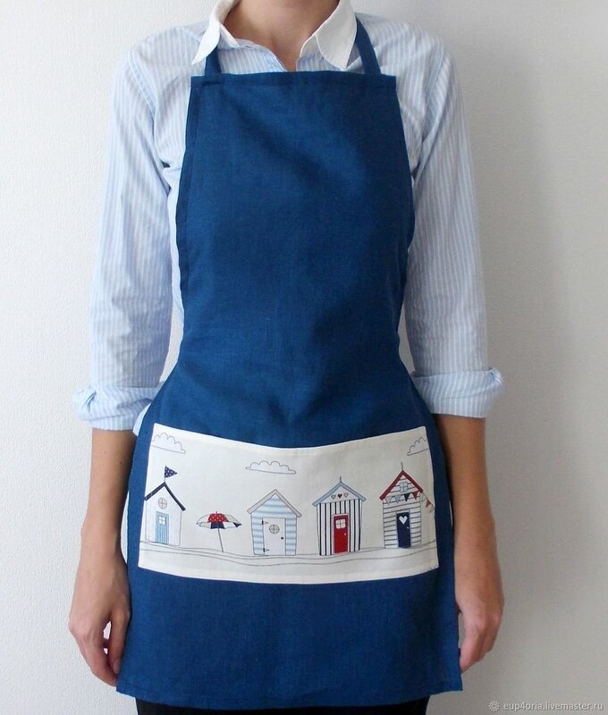 Linen apron