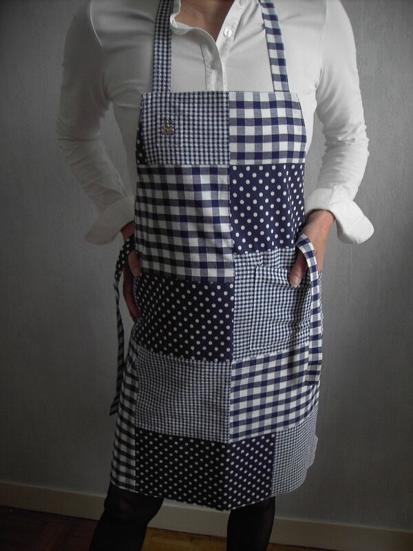 Patchwork apron