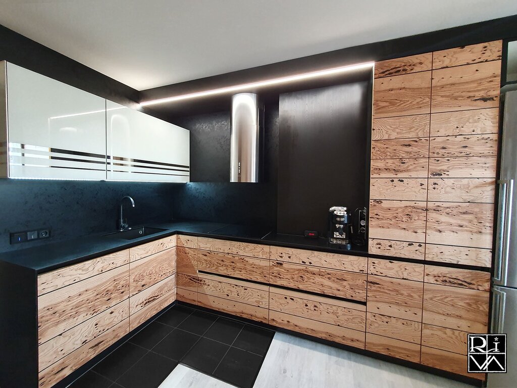 Kitchen facades made of laminate