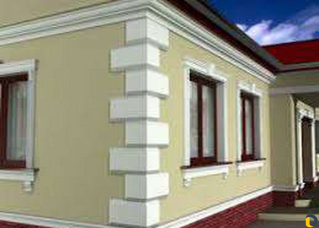 Facade decor polystyrene